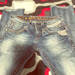 Rock Revival Gwen  Straight  Cut Jeans